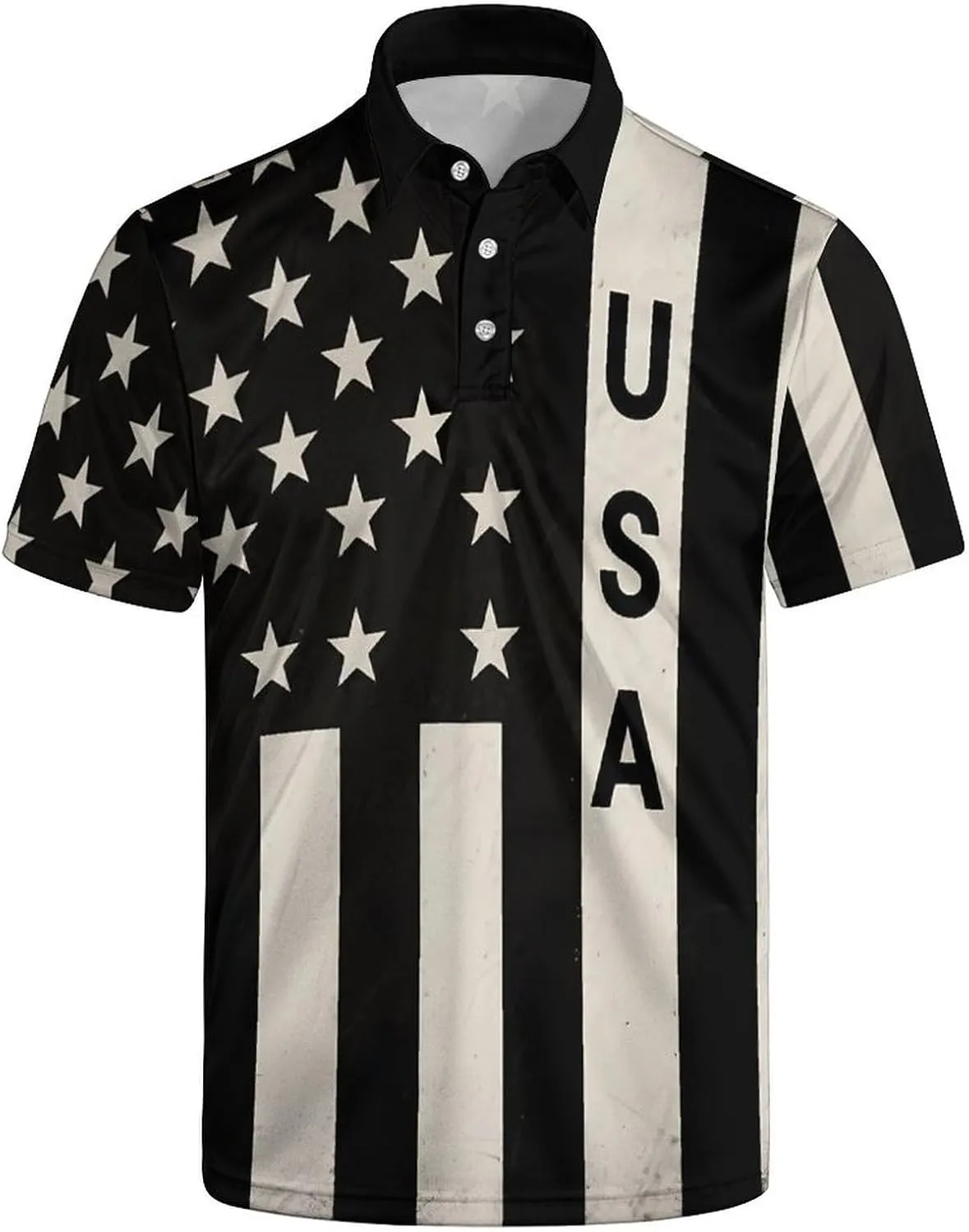 Golf Shirts for Men Short Sleeve Polo Shirt Performance Moisture Wicking Dry Fit Golf Polo Shirts