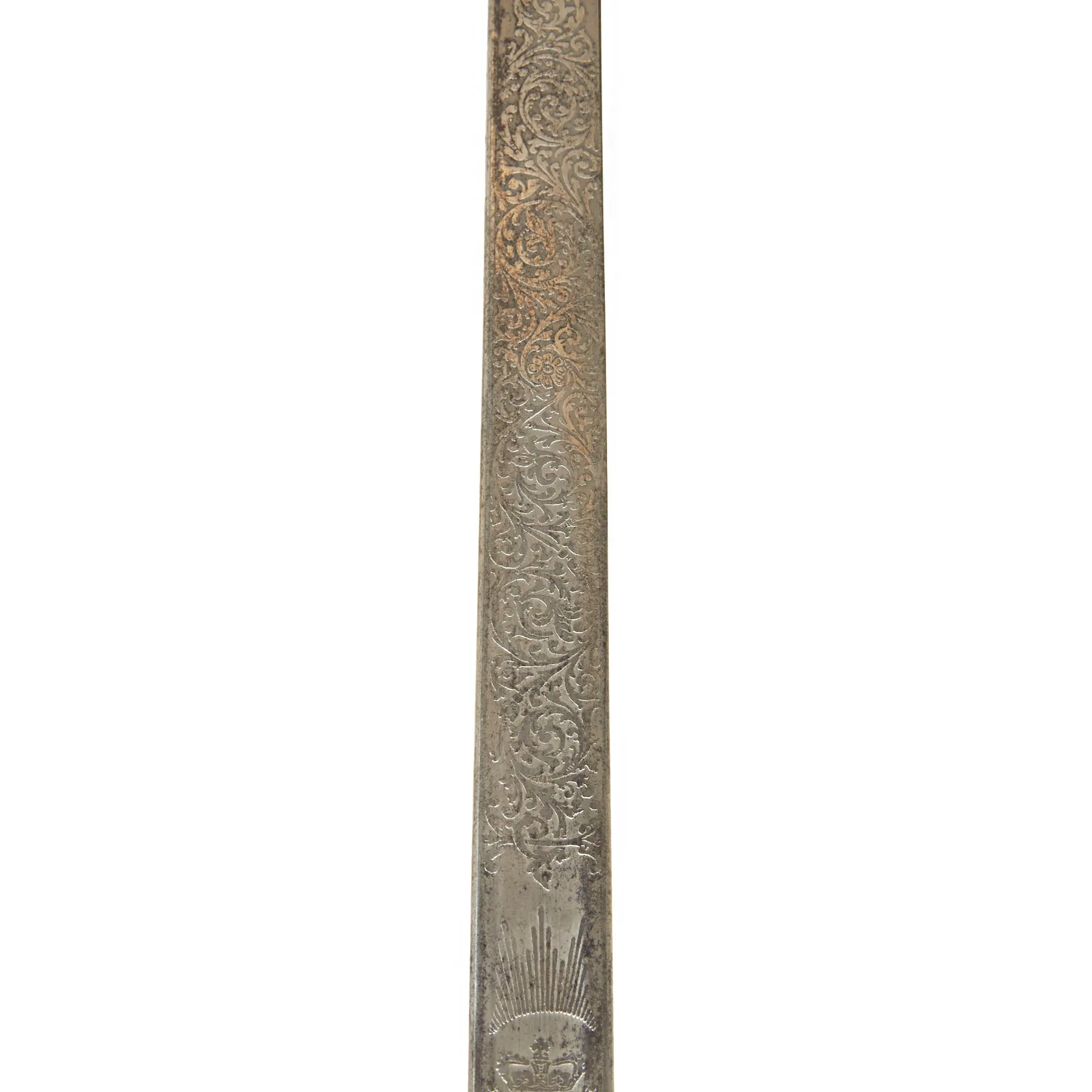 Original British Victorian Lieutenant Colonel John William Jeffreys (DSO) of Durham Light Infantry Pattern 1897 Light Officer’s Sword by Wilkinson Sword