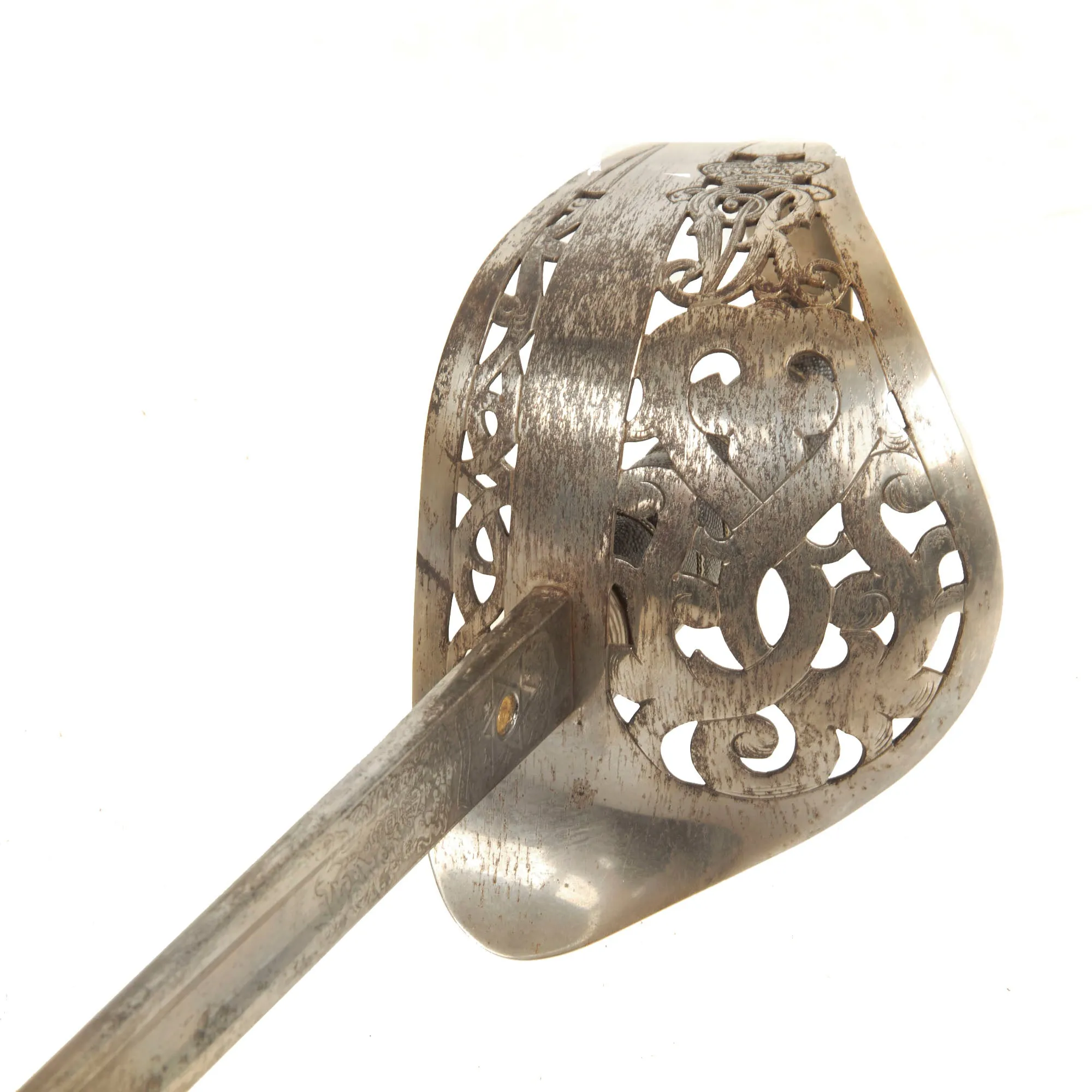 Original British Victorian Lieutenant Colonel John William Jeffreys (DSO) of Durham Light Infantry Pattern 1897 Light Officer’s Sword by Wilkinson Sword