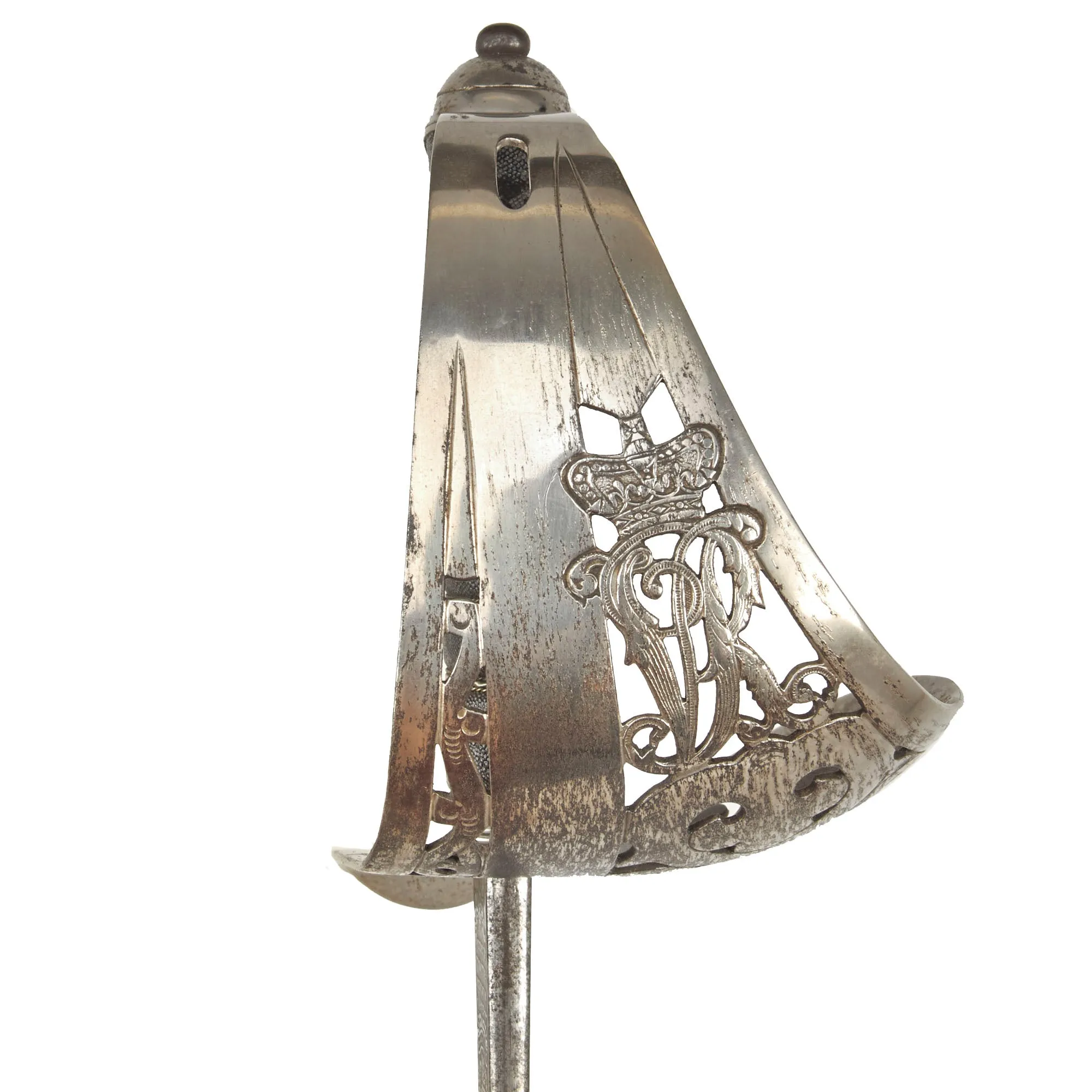 Original British Victorian Lieutenant Colonel John William Jeffreys (DSO) of Durham Light Infantry Pattern 1897 Light Officer’s Sword by Wilkinson Sword