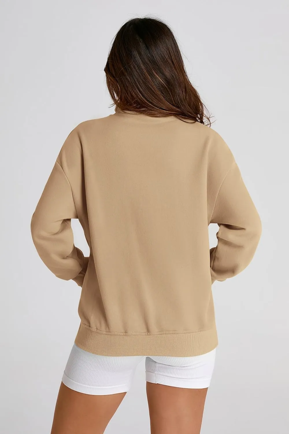 PRETTYGARDEN Women's 2025 Spring Fall Fashion Full Zip Up Sweatshirt Long Sleeve Loose Fit Trendy Casual Jacket with Pockets