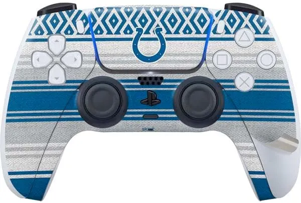 Skinit Decal Gaming Skin Compatible with PS5 Pro Bundle - Officially Licensed NFL Indianapolis Colts Trailblazer Design
