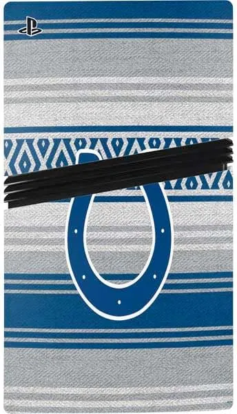 Skinit Decal Gaming Skin Compatible with PS5 Pro Bundle - Officially Licensed NFL Indianapolis Colts Trailblazer Design