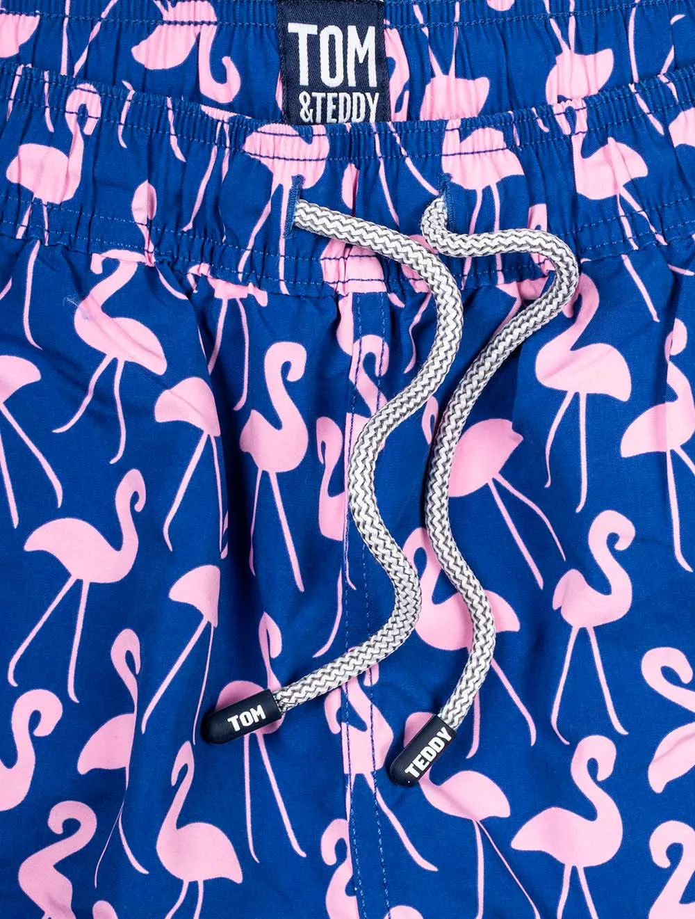 TOM AND TEDDY Flamingo Boys Swimwear Rose